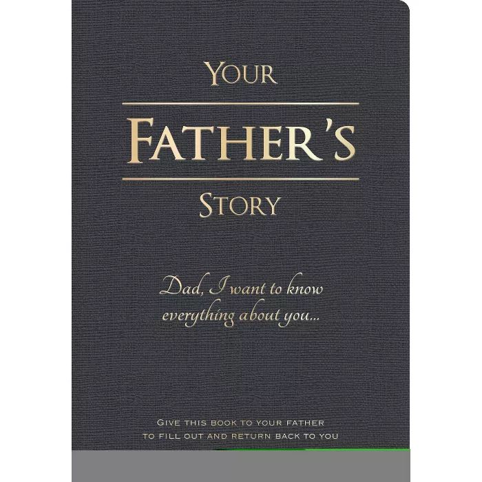 Your Father's Story Lined Journal Black - Piccadilly | Target