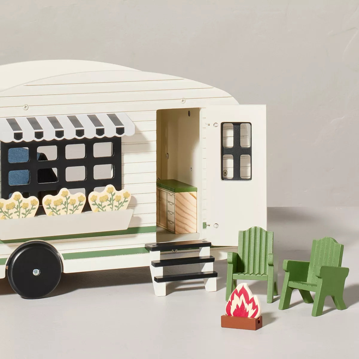 Toy Doll Camper with Accessories - Hearth & Hand™ with Magnolia: Polyester and Wood, Fits 1 Inc... | Target