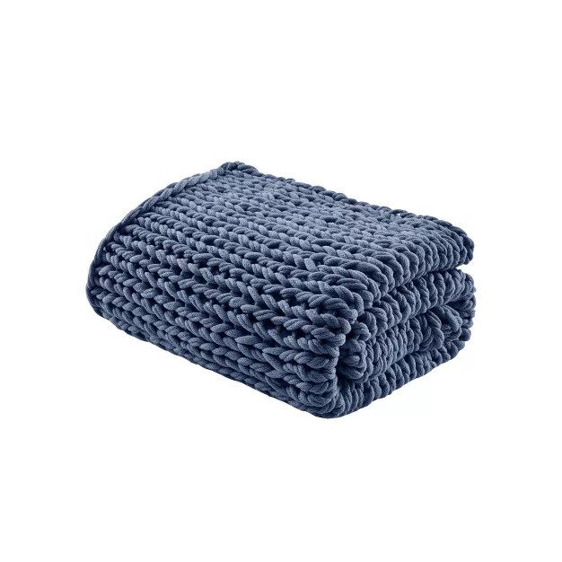 50"x60" Chunky Double Knit Handmade Throw Blanket | Target