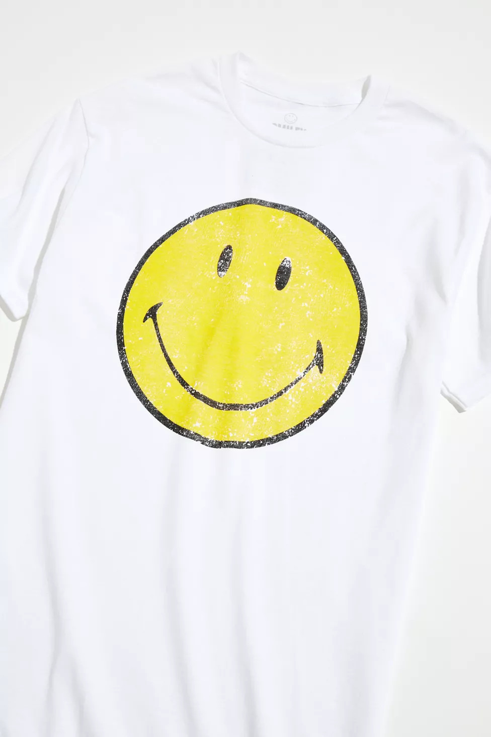 Smiley Distressed Logo Tee | Urban Outfitters (US and RoW)