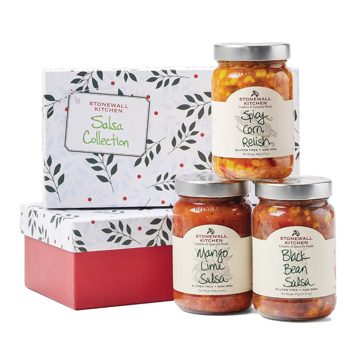 Stonewall Kitchen Holiday Dips and Salsa Gift Set - 5.35lbs/3pc | Target