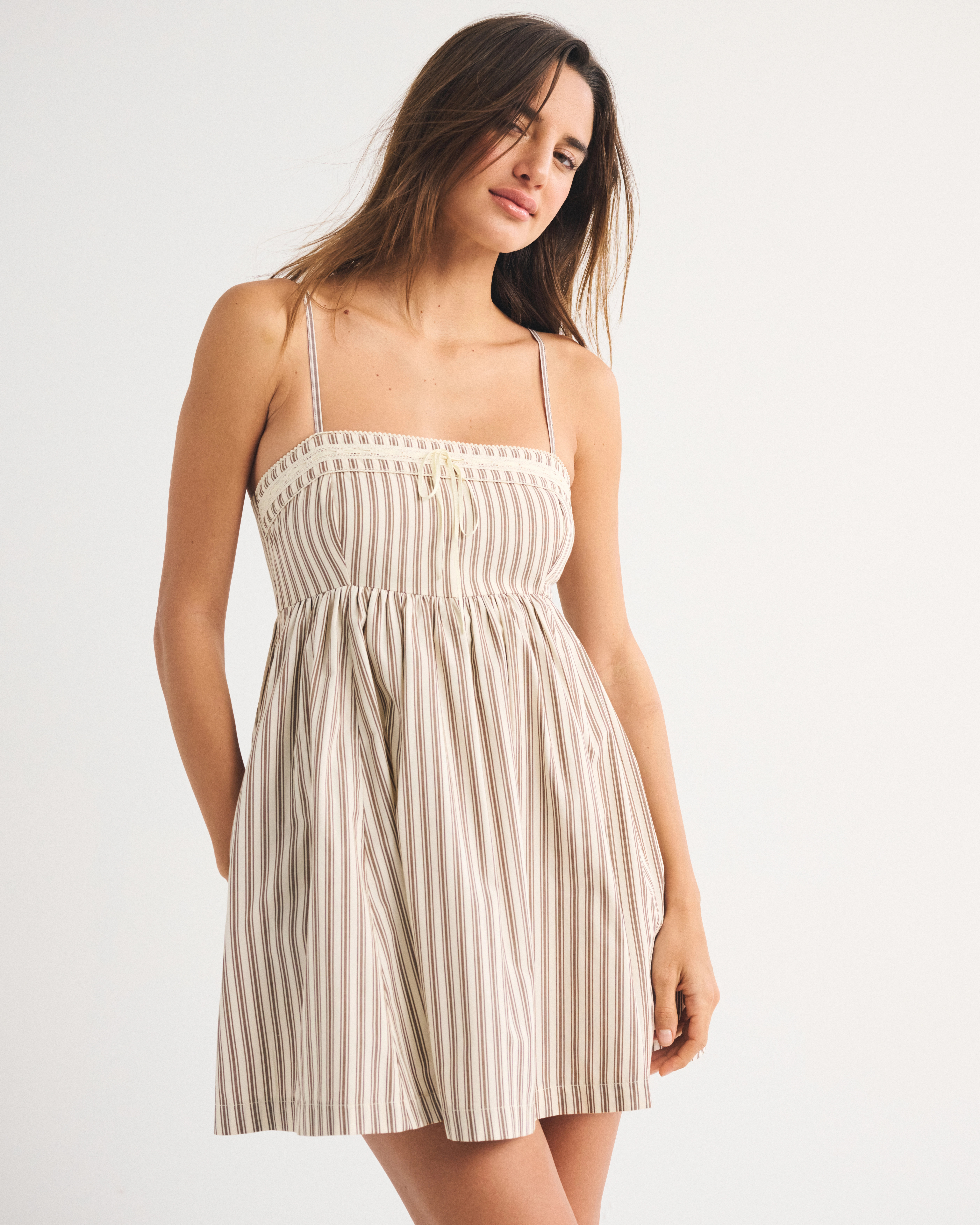 A&F Emerson Babydoll Skort | Abercrombie & Fitch (US)