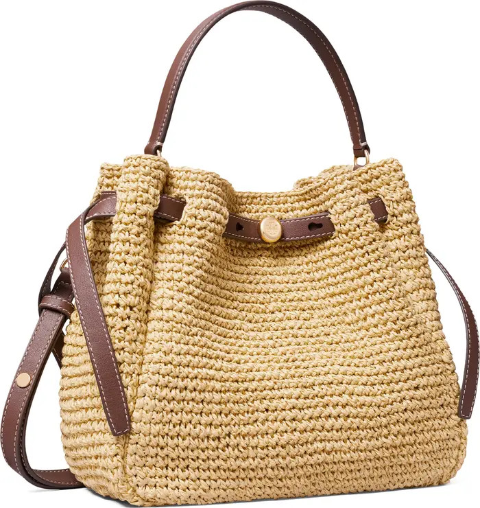 Romy Straw Bucket Bag | Nordstrom