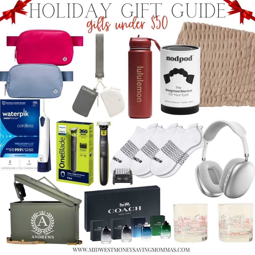 Holiday gift guide

Christmas gifts under $50

Christmas gift ideas  gifts for her  gifts for him 

#LTKStyleTip #LTKSeasonal #LTKFindsUnder50