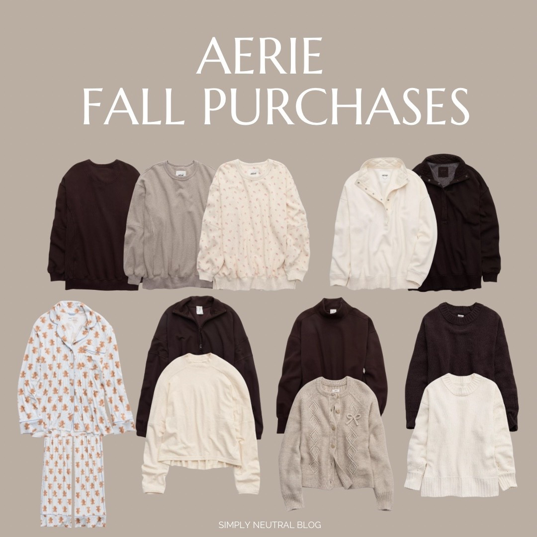 New Aerie obsessions 🤍

#LTKHoliday #LTKGiftGuide #LTKFindsUnder100