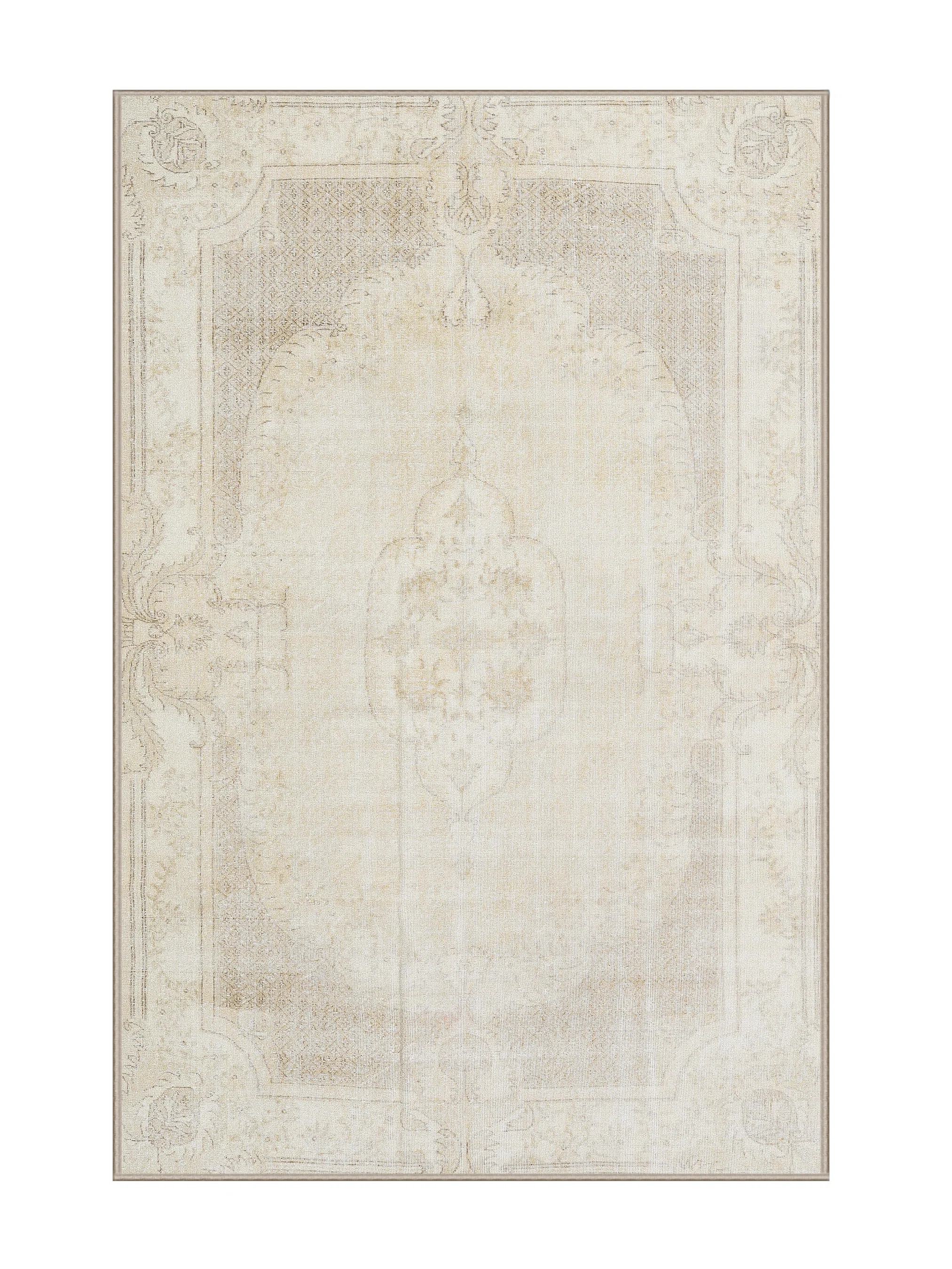Canora Grey Anson Oriental Beige/Gray Area Rug | Wayfair | Wayfair North America