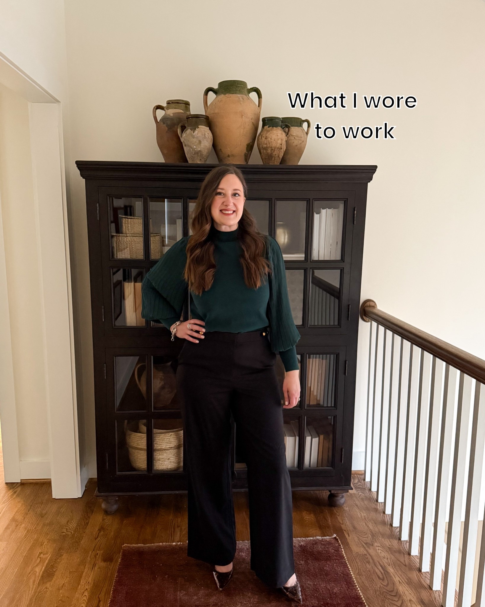 Pants are TTS and on sale. I’m 5’6” in a size 6. High rise pant, great for the office, versatile styling options. 

#LTKSaleAlert #LTKOver40 #LTKWorkwear