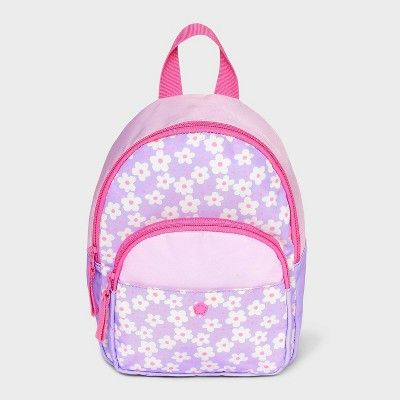 Toddler Girls' 10" Floral Mini Backpack - Cat & Jack™ | Target