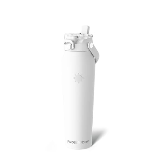 Frost Buddy 32oz Insulated Water Bottle - Straw & Chug Lid - Leak-Proof | Amazon (US)