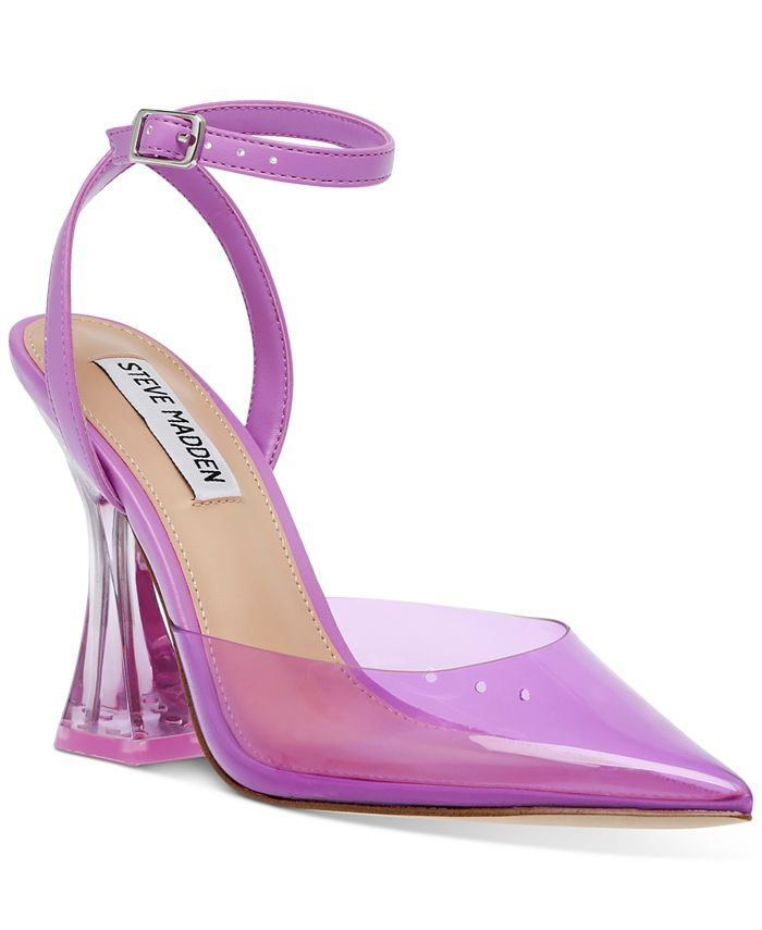 Steve Madden Women's Zelie Vinyl Two-Piece Pumps & Reviews - Heels & Pumps - Shoes - Macy's | Macys (US)