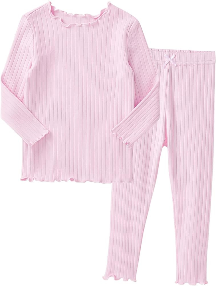 pureborn Baby Pajamas Set Pjs - Kids Toddler Boy Girl Short Long Sleeve Snug Fit Sleepwear 2pcs 1... | Amazon (US)