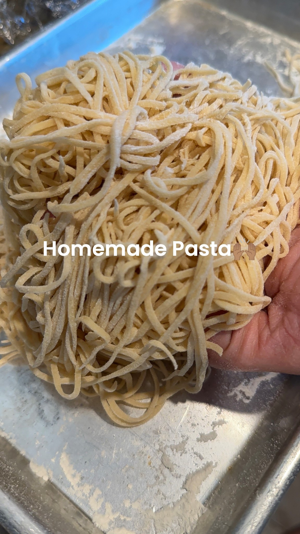 Get the Kitchenaid and the attachments cause it makes EVERYTHING🙌🏽🍝 #simplymadisynn #homemadenoodles #kitchenaid #spaghetti 

#LTKHome #LTKFindsUnder50 #LTKFindsUnder100