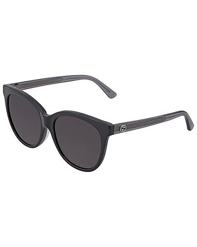 Women's Smoke 56mm Cat Eye Sunglasses | Gilt & Gilt City