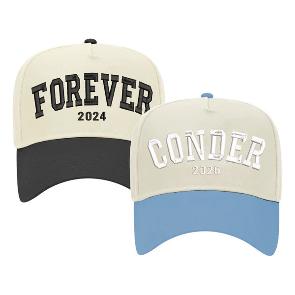 Custom Embroidered Curved Athletic Vintage Trucker Hat | Sprinkled With Pink