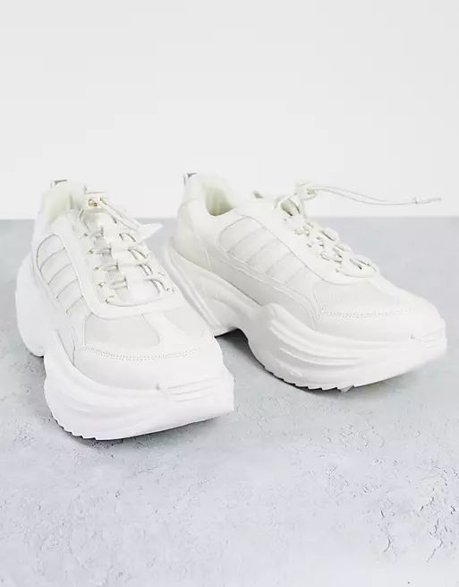 Topshop Cloud Chunky Sneakers in White | ASOS (Global)