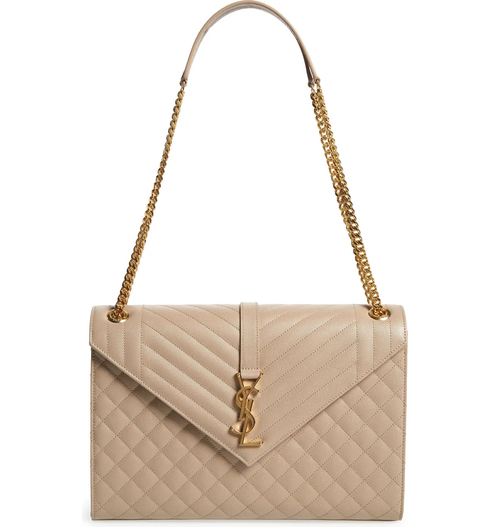 Large Envelope Calfskin Shoulder Bag | Nordstrom