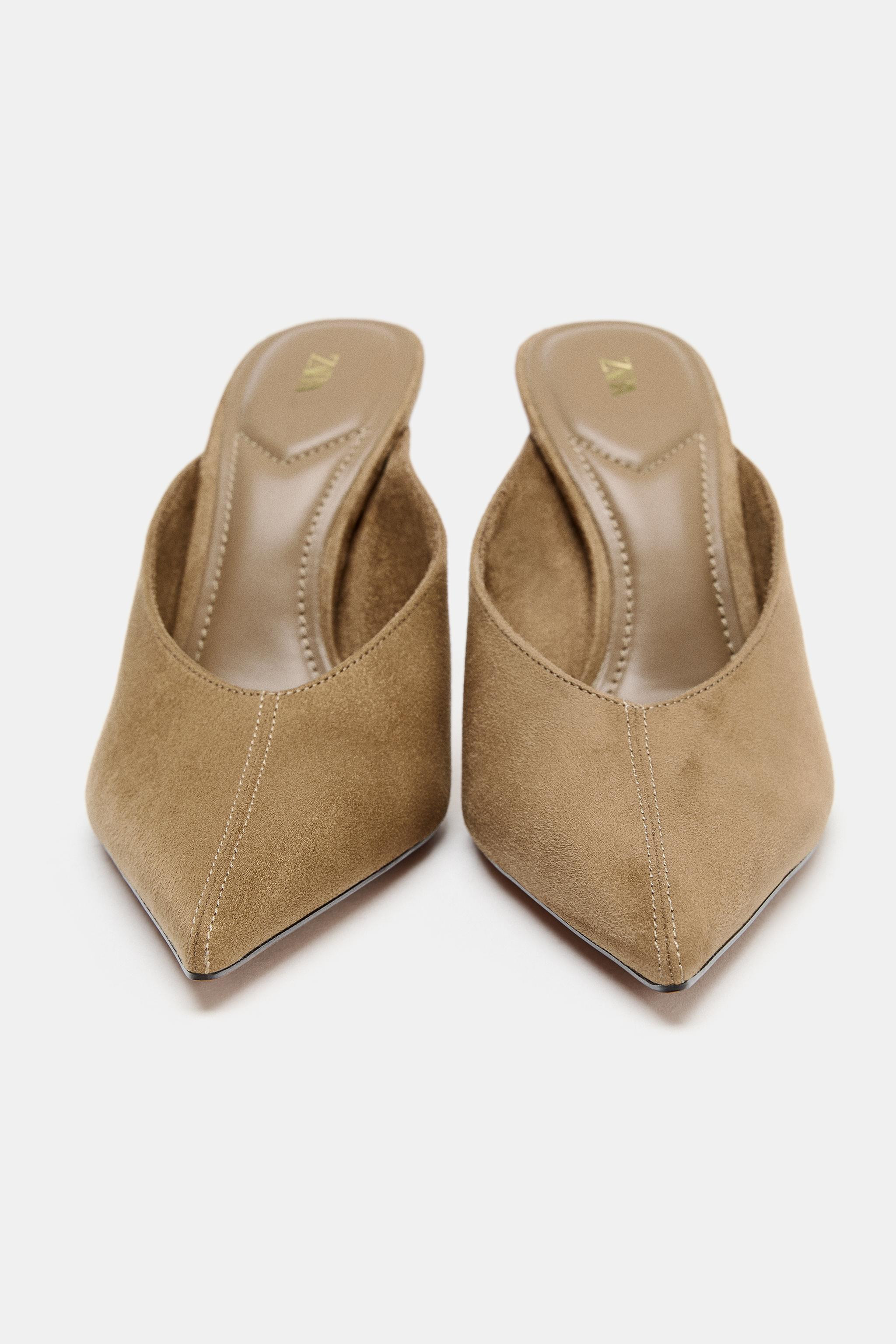 HIGH HEELED MULES | Zara US