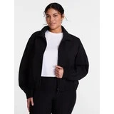 Avia Women's Funnel Neck Jacket with Long Sleeves, Sizes XS-XXXL | Walmart (US)