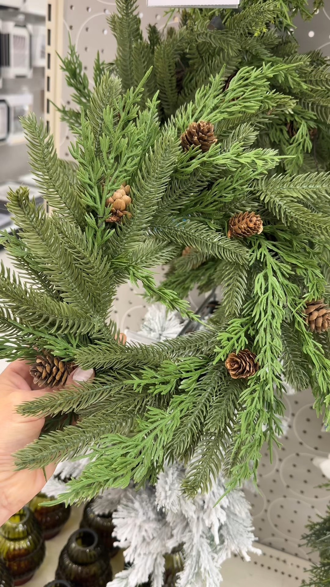 New at Target 🎄✨ These Christmas mini wreaths just dropped and they’re perfect for adding a festive touch anywhere — hang them on cabinets, mirrors, or even place settings! Small, simple, and so charming. 💚❤️ #TargetHoliday #TargetFinds #ChristmasDecor #LTKHoliday #TargetHomeDecor

#LTKSeasonal #LTKHoliday #LTKHome