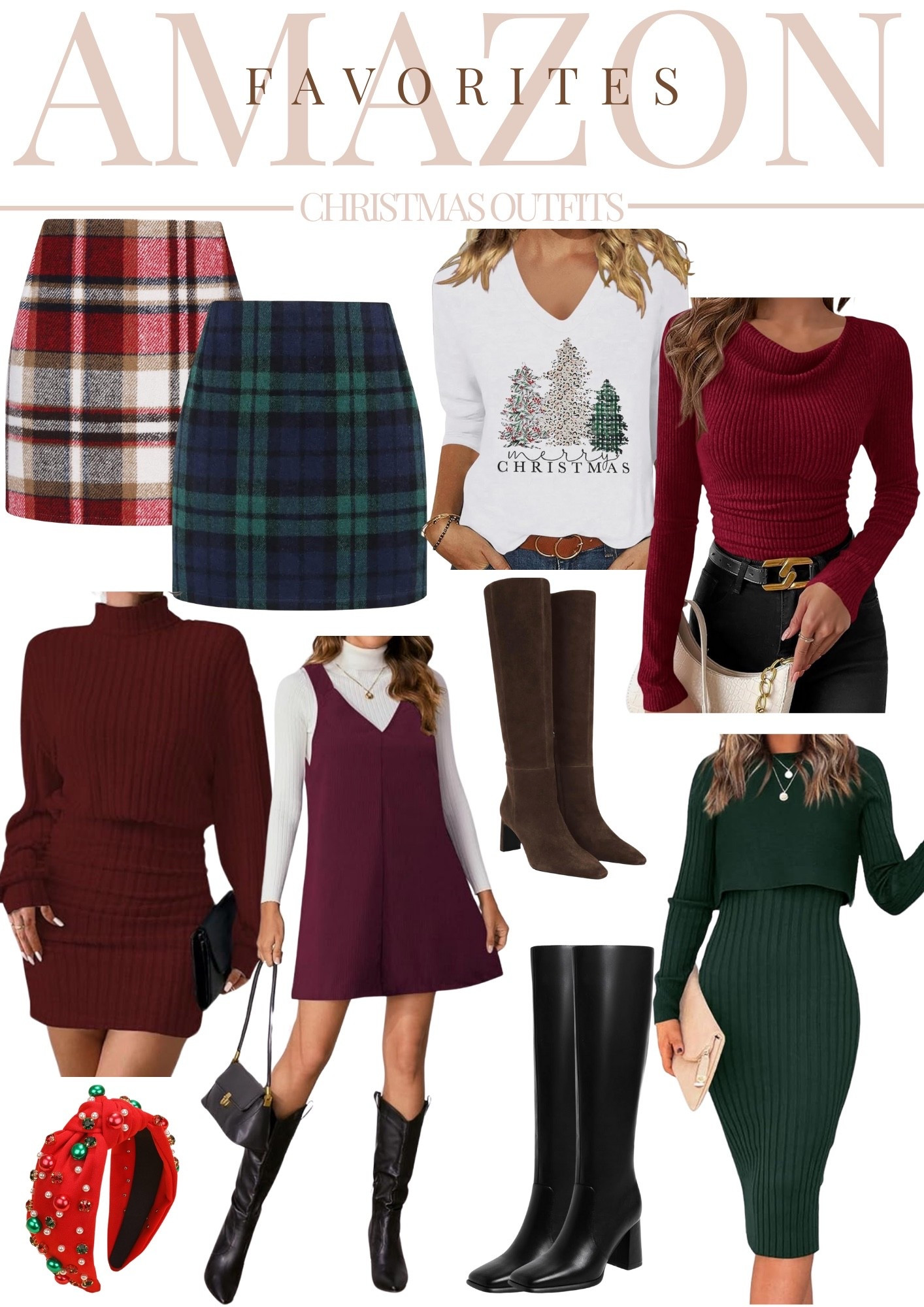Women’s Holiday Outfits🎄👗holiday outfits womens , holiday looks , Christmas outfits womens , winter outfits womens , holiday fashion , gifts for her , Christmas party outfits womens , gift guide for her , gifts for her , stocking stuffers for herr

#LTKGiftGuide #LTKgrwm #LTKHoliday