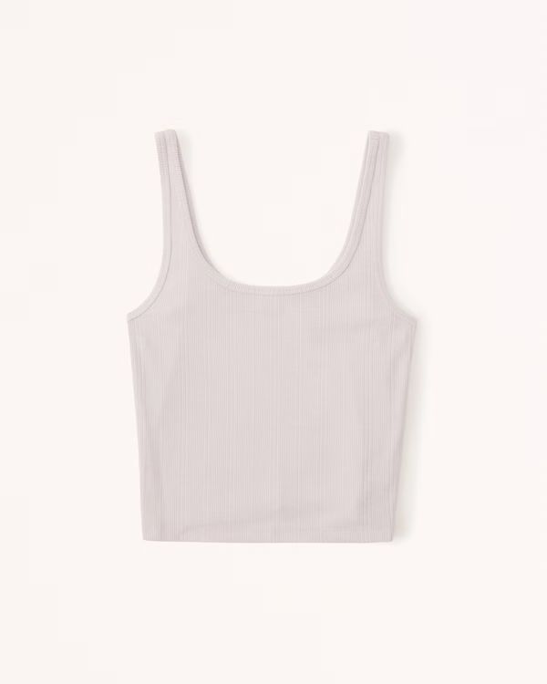 Women's Cozy Rib Scoopneck Sleep Tank | Women's Intimates & Sleepwear | Abercrombie.com | Abercrombie & Fitch (US)