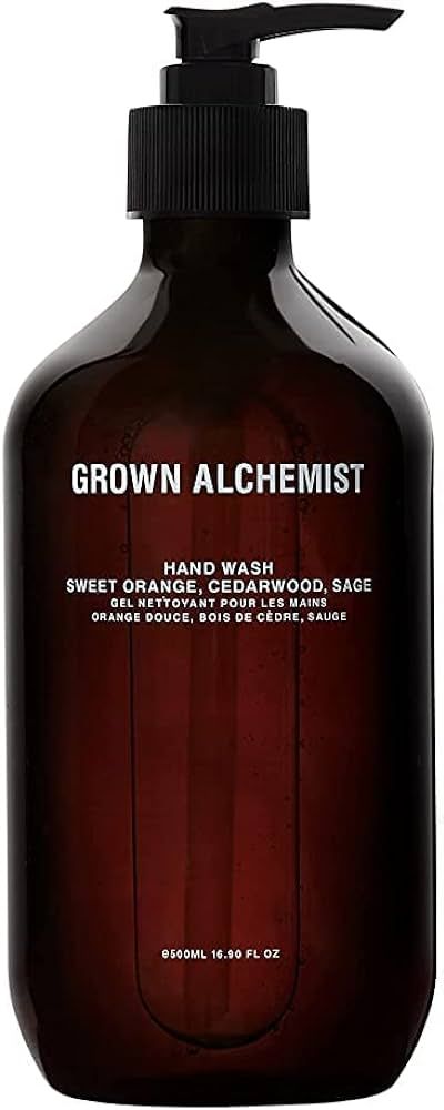 Grown Alchemist Hand Wash Sweet Orange, Cedarwood and Sage. Gentle Hand Wash that Hydrates and Cl... | Amazon (US)