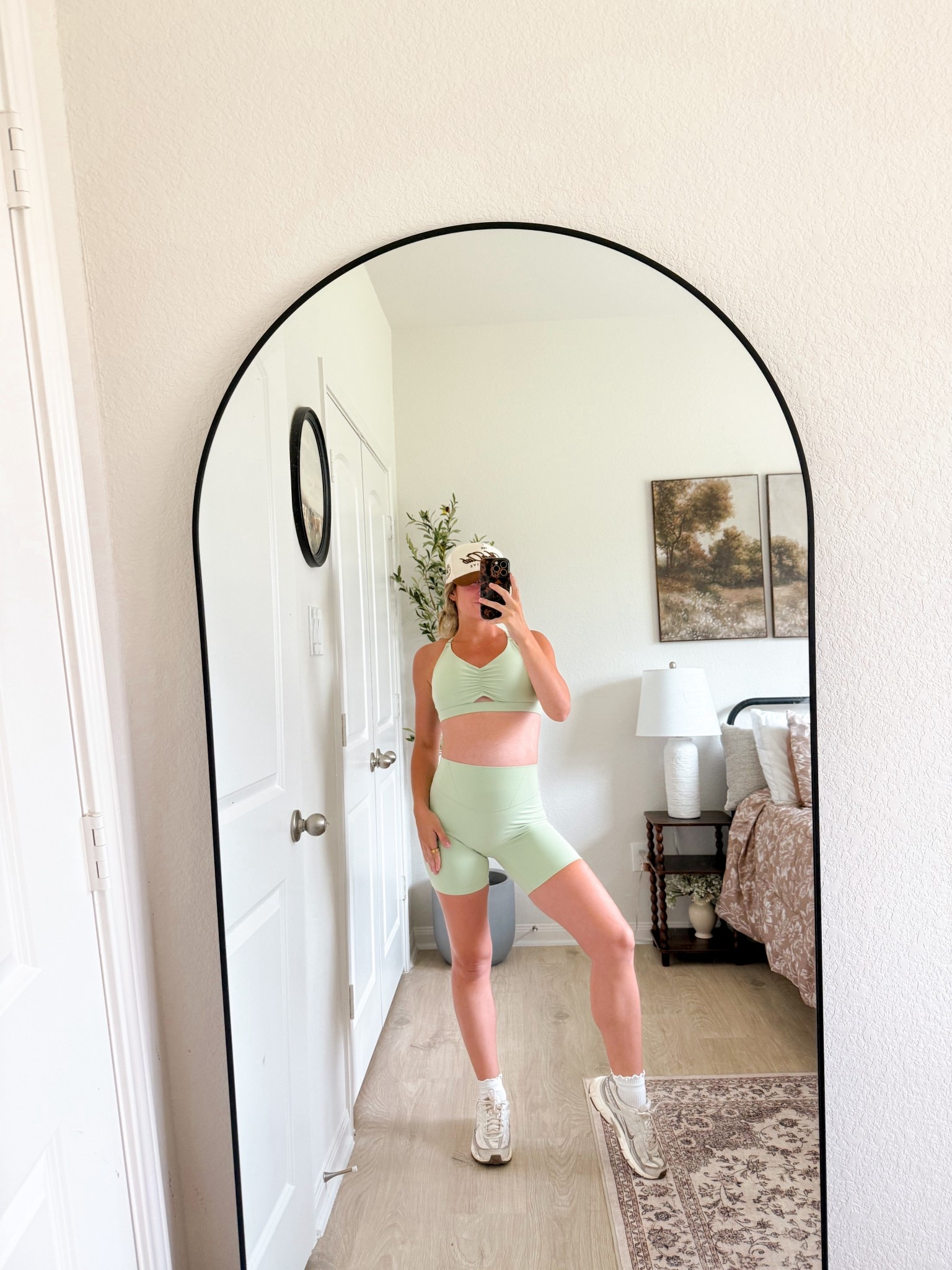 The most perfect workout set for spring! It’s affordable, buttery soft & cute. I’m wearing the color sage drift 

#LTKootd #LTKSaleAlert #LTKActive