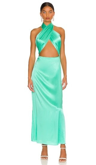 Minerva Dress in Garden Green- Vacation Dress | Revolve Clothing (Global)