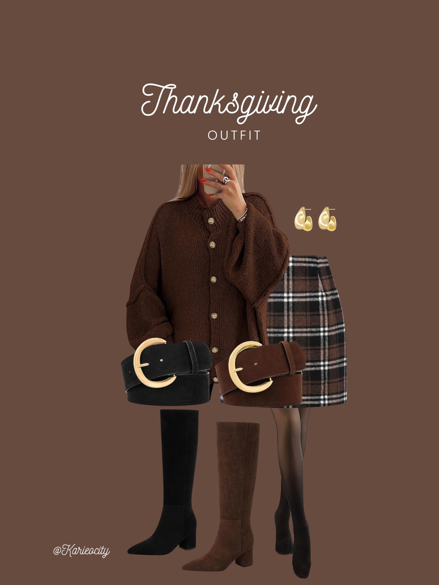 Thanksgiving Outfit🍂

Thanksgiving Outfit// Fall Outfit// Fall Fashion// Amazon Outfit// Amazon Finds 

#LTKStyleTip #LTKFindsUnder50