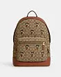 Disney X Coach West Backpack In Signature Jacquard With Mickey Mouse Print | Coach Outlet US