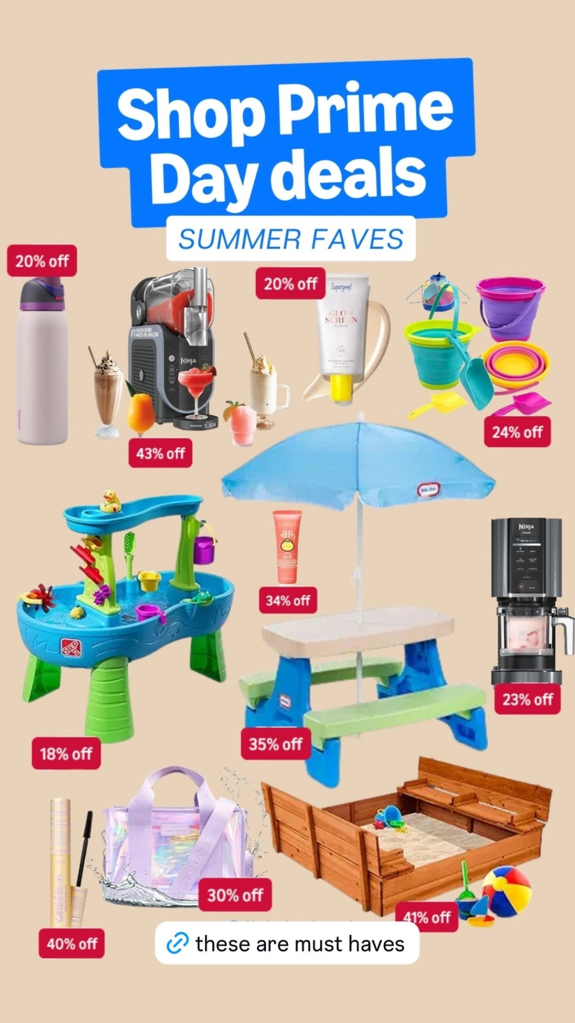 Amazon prime deals on summer faves!!!✨

Spring, summer, vacation, travel, home, kids, toddler, outdoor fun

#LTKSaleAlert #LTKSeasonal