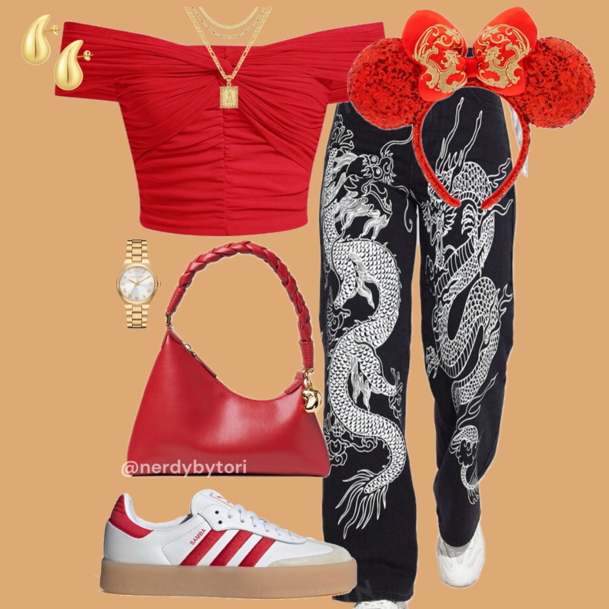 2024 year of the dragon Lunar New Year outfit 🐉🧧🏮
Ears: ShopDisney / Disney parks
Bag: Aupen “Nirvana"

#LTKfindsunder100 #LTKstyletip #LTKSeasonal
