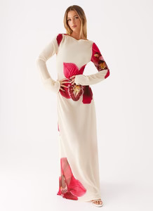 Lorde Maxi Dress - Orchid Yellow | Peppermayo (Global)