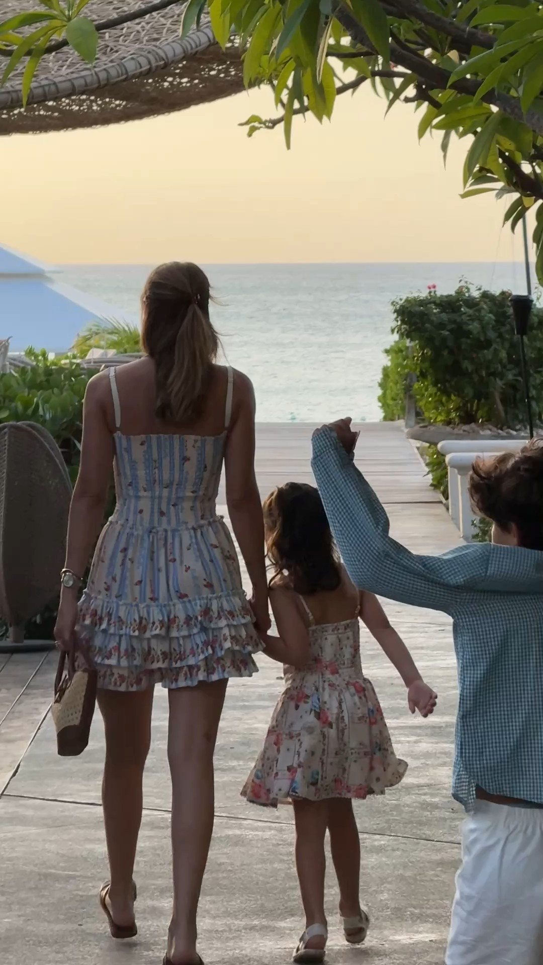 Summer dresses mom and daughter agua bendita  