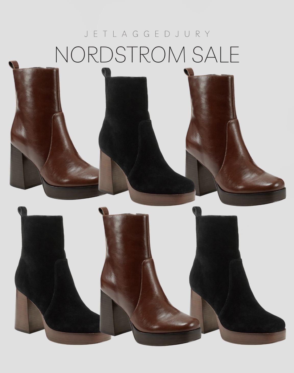Platform booties 👢comes in 3 colors! 
A wardrobe staple! 
| Nordstrom | boots | sale | 

#LTKshoecrush #LTKxNSale #LTKsalealert
