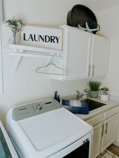 #walmartpartner I'm absolutely loving the new home items from @Walmart this season! 🏠✨ I've been on a mission to spruce up every corner of my home, and my laundry room is no exception. It's amazing how the right decor can transform a space! 😍 Check out the link below for some of my favorite finds.👇🏽#walmarthome #walmart #walmartfinds #iywyk