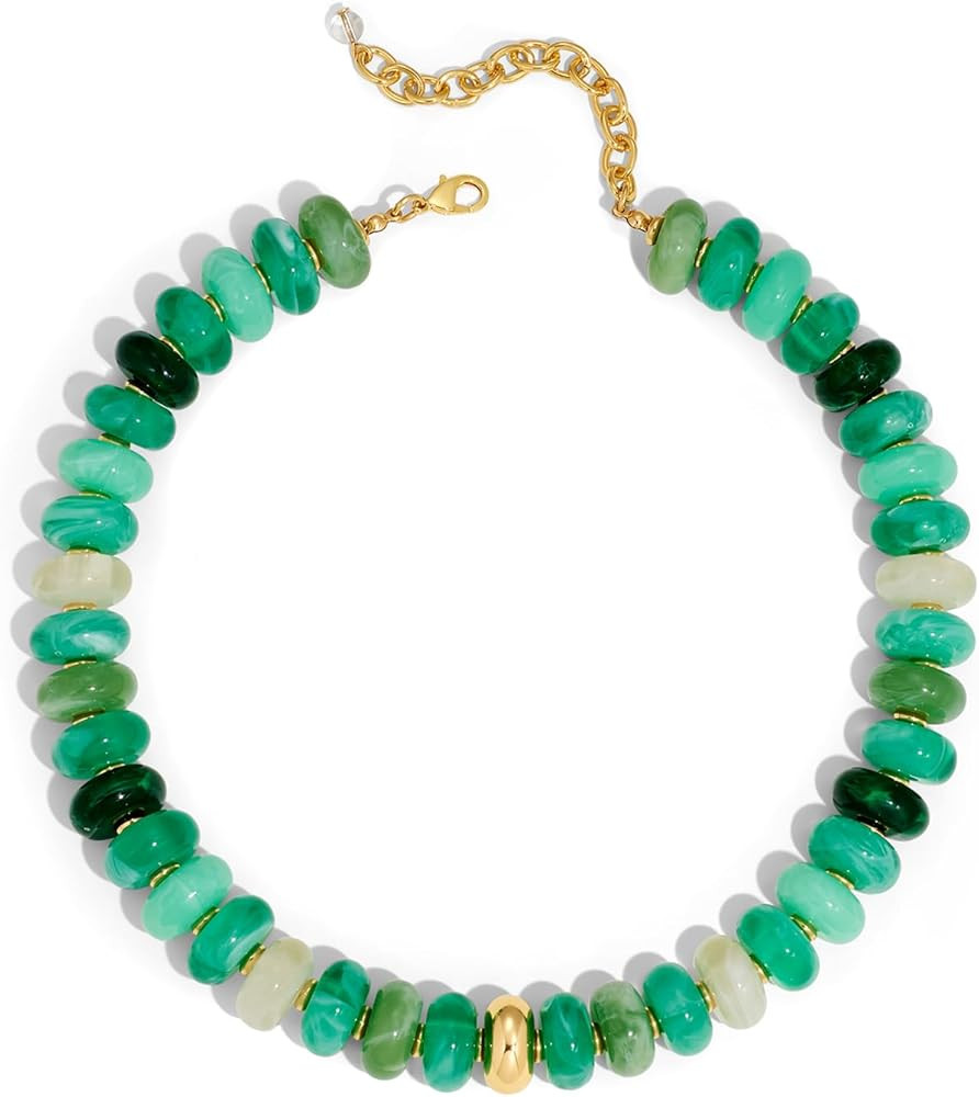 LILIE&WHITE Mothers Day Gifts for Mom Daughter Colorful Chunky Beaded Necklaces for Women Beach C... | Amazon (US)