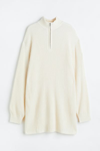 Zip-top Rib-knit Dress | H&M (US + CA)