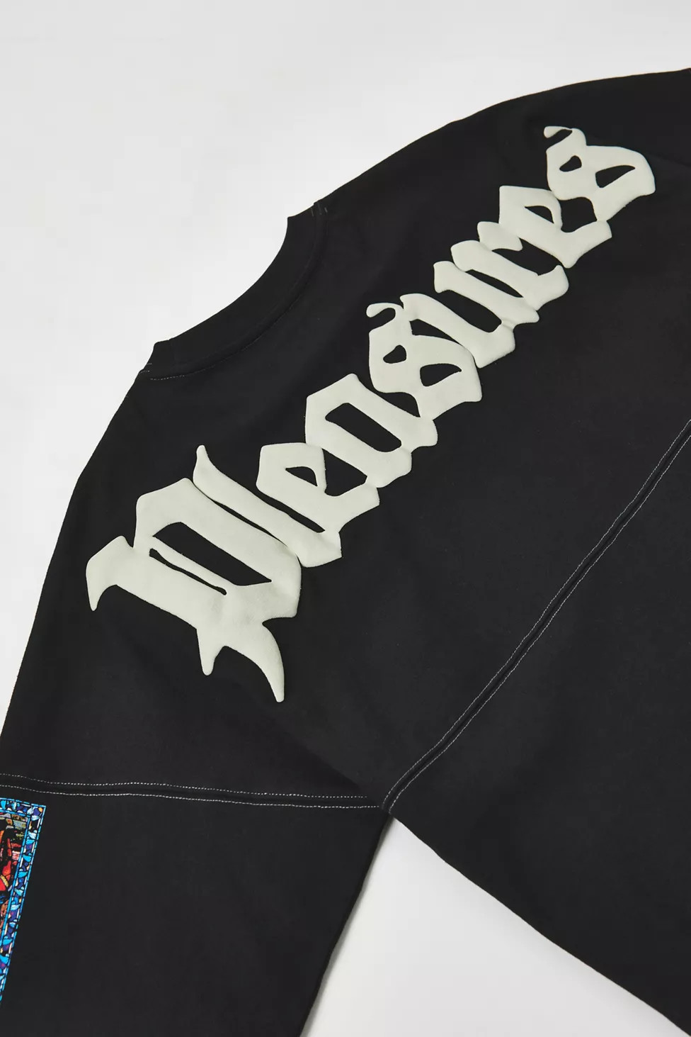 PLEASURES Blasphemy Graphic Long Sleeve Tee | Urban Outfitters (US and RoW)