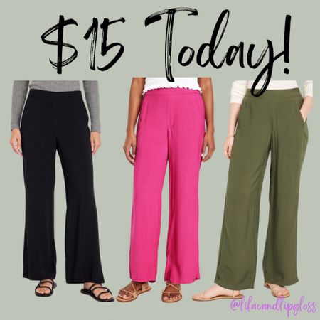 $15 pants today 

#LTKstyletip #LTKfindsunder50 #LTKsalealert