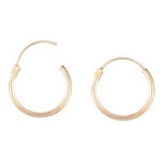 Brinco Argola Banho Ouro 18k Masculino Feminino 2º Furo | Submarino (BR)