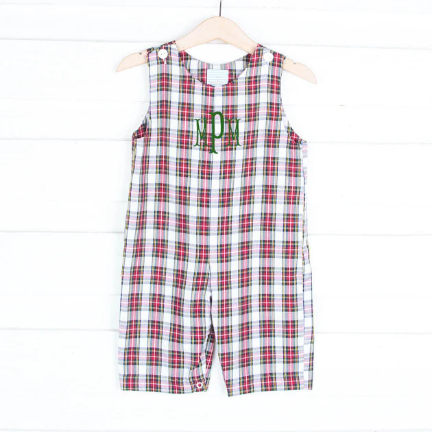 Cream Plaid Longall | Classic Whimsy