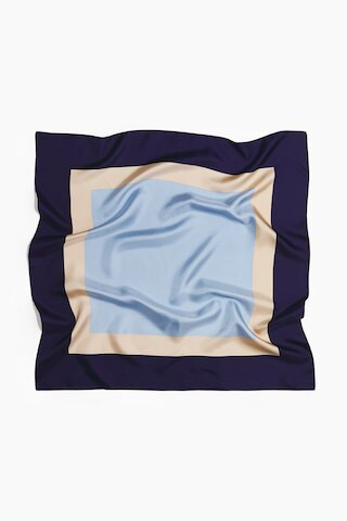 H & M - Silk scarf - Blue | H&M (US + CA)