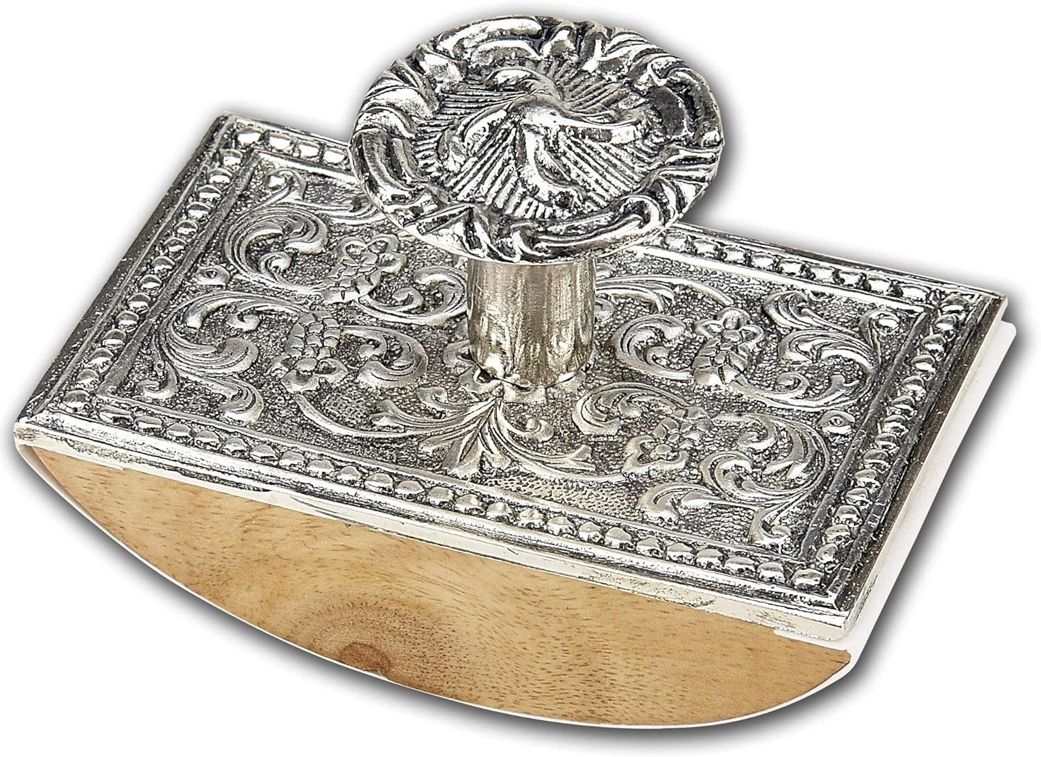 Wood & Metal Rocking Ink Blotter Pewter (Silver) N2501SI | Amazon (US)