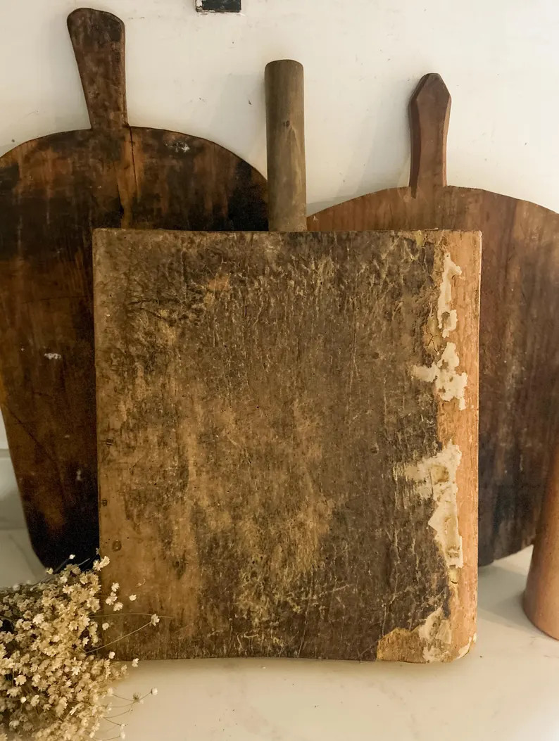 Antique French Wooden Chopping Board, Country Kitchen Decor - Etsy | Etsy (US)