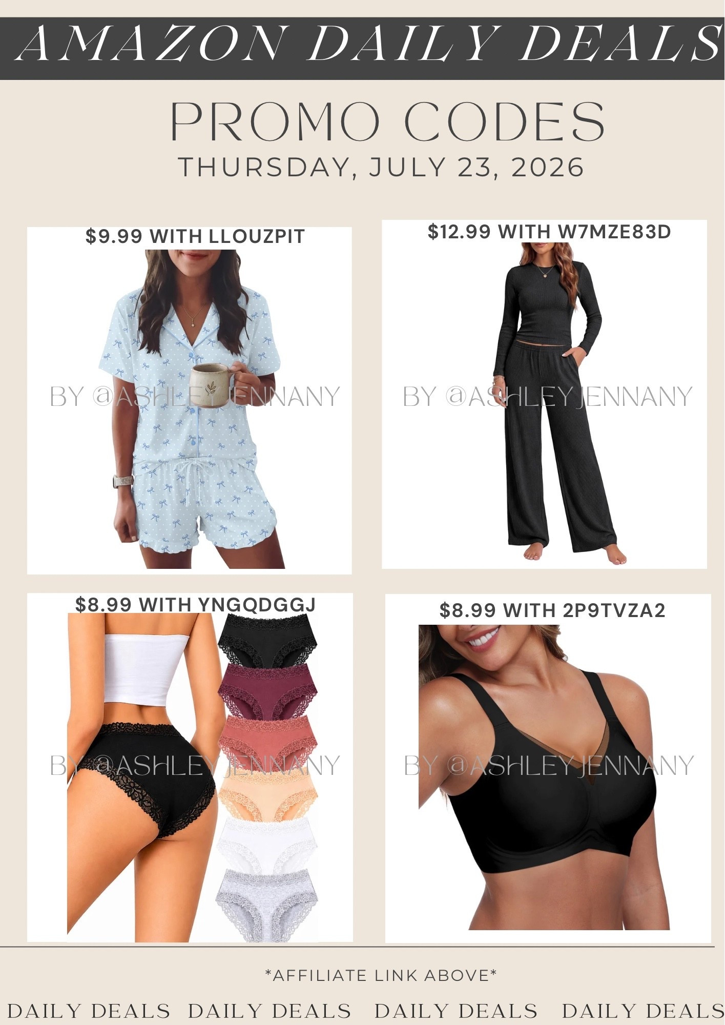 Amazon deals

#LTKMidsize #LTKSaleAlert #LTKSeasonal