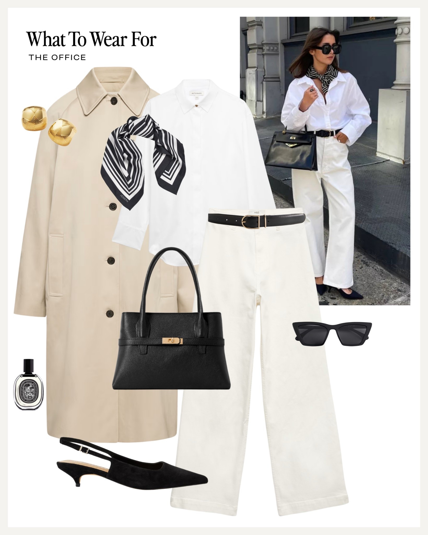 White jeans styled for spring 🤍

#LTKspring #LTKworkwear #LTKuk