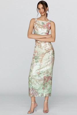 BHLDN Sequined Maxi Dress | Anthropologie (US)