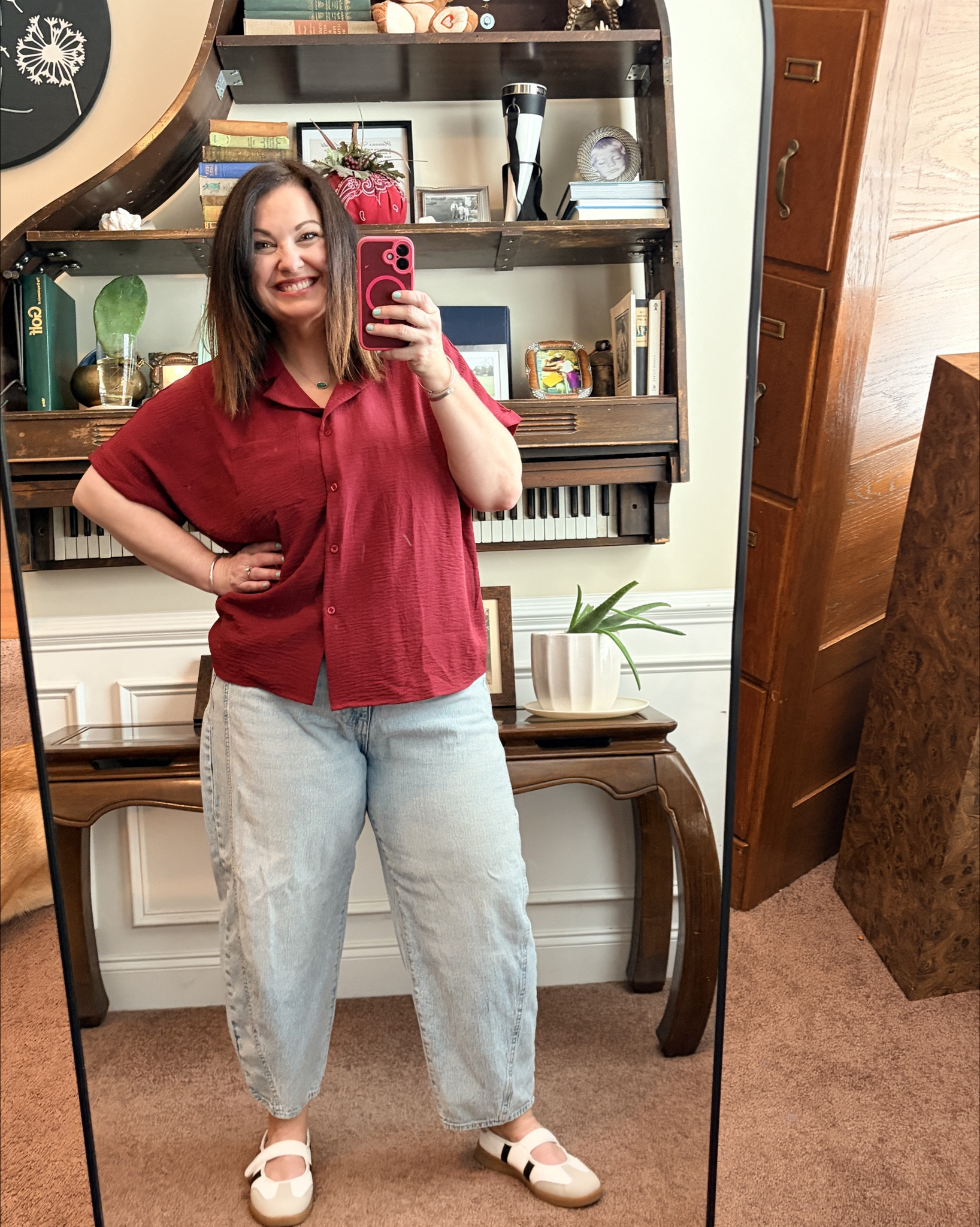 Love this combo 🫶🏼

#LTKOver40 #LTKootd #LTKMidsize