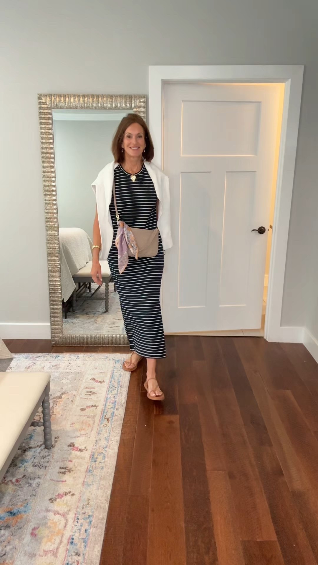 Traveled by train from Rome to Naples! Explored the city and St Elmo castle high atop Naples. We rode up but took the stairs done! That was something! 

Dress - medium 
Code : ANNIEKXSPANX 

These sandals have been amazingly comfortable! Walked over 20k steps in them on this day 

#LTKShoeCrush #LTKTravel #LTKItBag